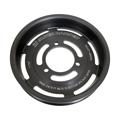 ATI Performance Products Supercharger Pulley, Serpentine, 8-groove, Steel, Black Oxide, 7.990 in. - 916153