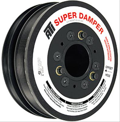 ATI Performance Products Supercharger Pulleys, 8 Groove, 8.290 in. Diameter, Dry Sump, Chevrolet - 916163