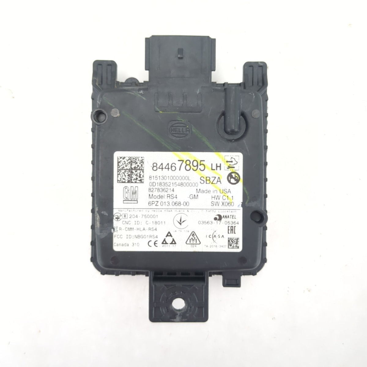 GM 2019 2020 Cadillac XT4 Blind Spot Radar Module Driver Left Side