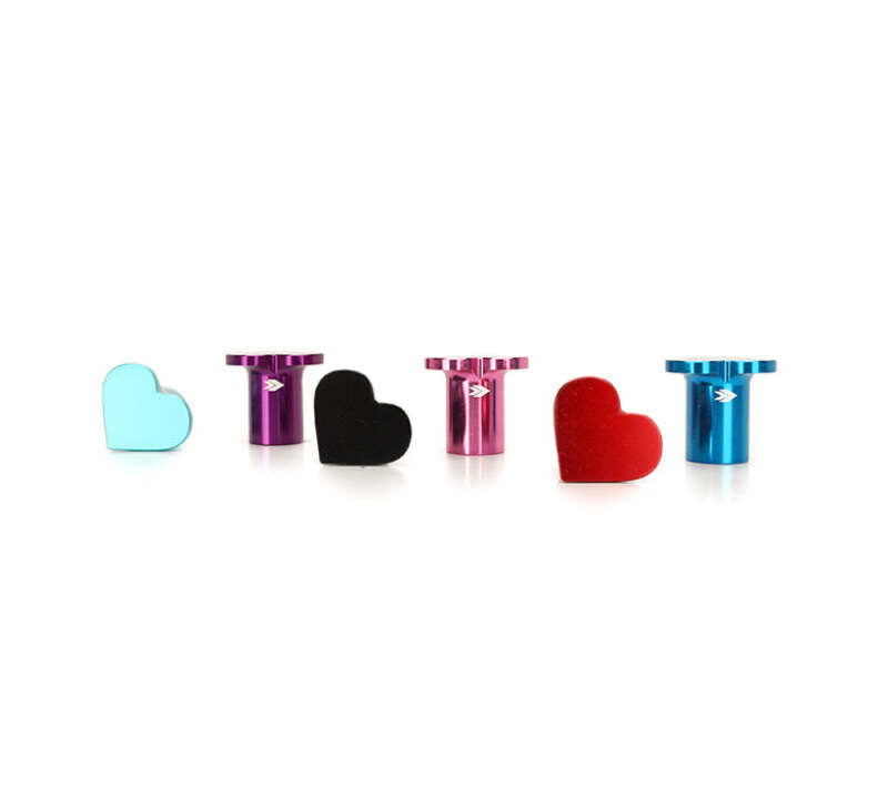 797 Offroad NRG Drift Button Heart Shape Honda - Purple