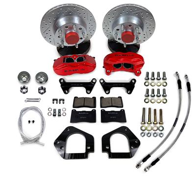 Baer Disc Brake Systems Disc Brake Kits, Baer Brakes SS4 Brake Systems, Front, 11.00 in. Diameter - 4301685R