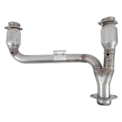 BBK Performance Exhaust Crossover Pipes, BBK High-Flow Y-Pipes, Y-Pipe, 2.500 in. Diameter, Steel - 19501