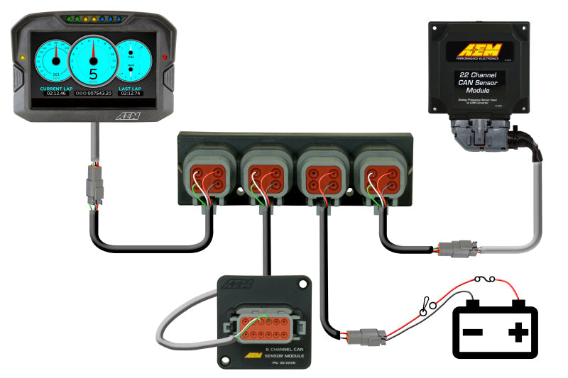 AEM Electronics 4 Port AEMnet CAN Hub