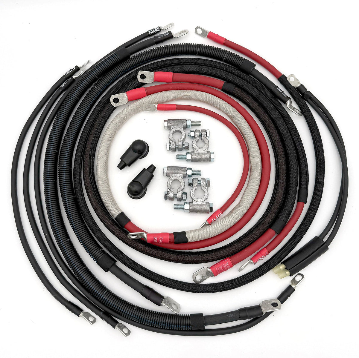 Big7Kits Dodge Cummins Diesel - 2nd Gen Battery Cable Kit (1994-2002)