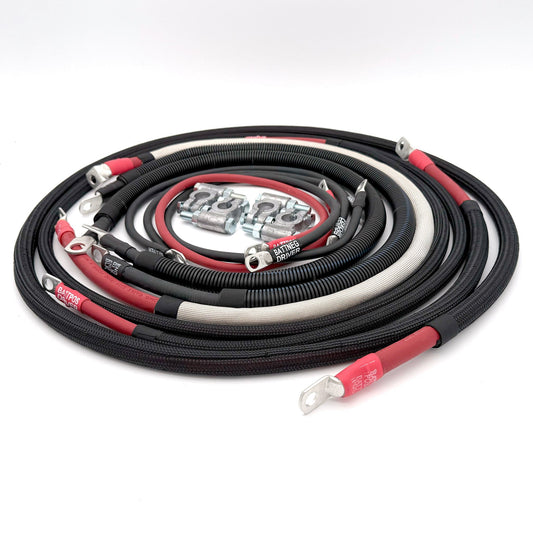 Big7Kits Dodge Cummins Diesel - 3rd Gen Battery Cable Kit (2003-2009)