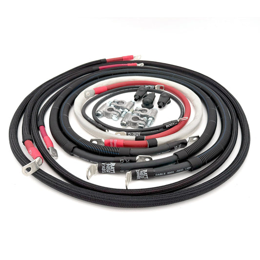 Big7Kits Ford Power Stroke 6.7 Diesel - F250/F350 Battery Cable Kit (2011-2016)