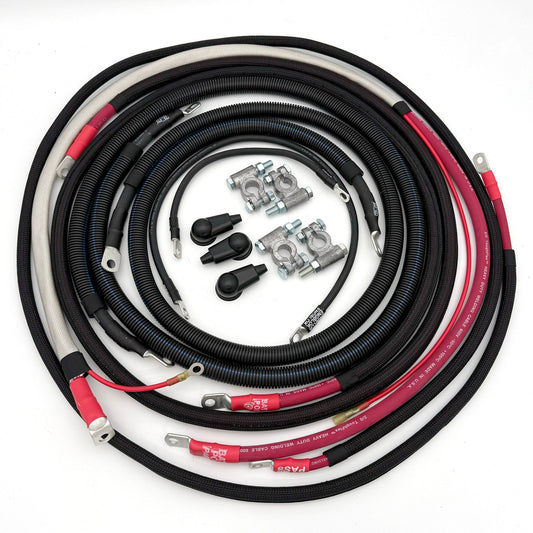 Big7Kits Ford Powerstroke 6.7 Diesel - F250/F350 Battery Cable Kit (2017-2022)
