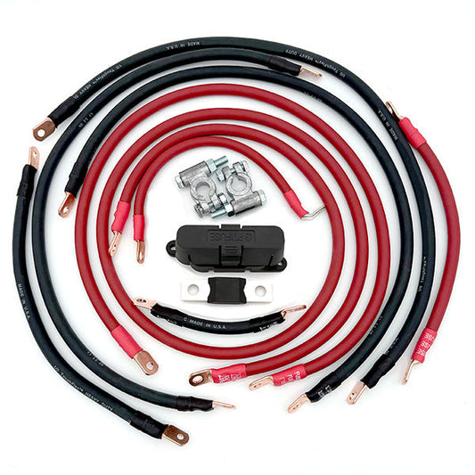 Big7Kits Jeep Wrangler JL Big 7 Battery Cable Kit (2018 - 2024)