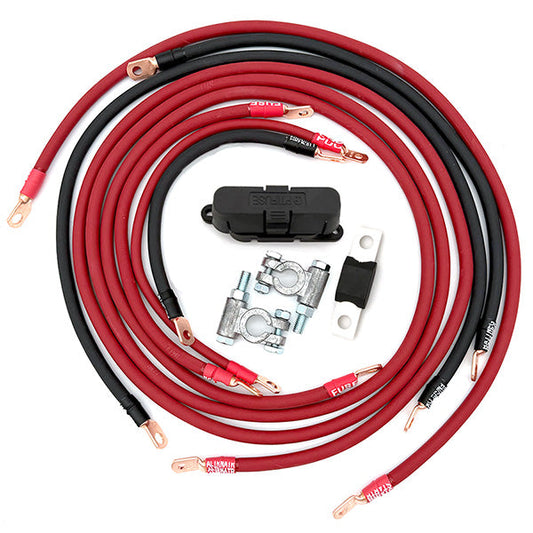 Big7Kits Toyota 4Runner Big 7 Battery Cable Kit (Gen 1 - 1984-1989)