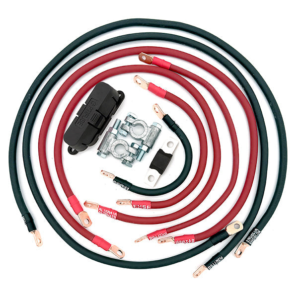 Big7Kits Toyota 4Runner Big 7 Battery Cable Kit (Gen 4 - 2003-2009)