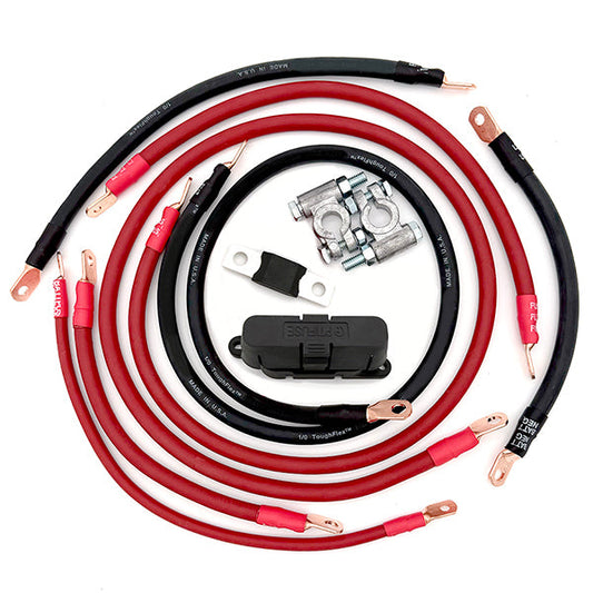 Big7Kits Toyota FJ Cruiser Big 7 Battery Cable Kit (2007–2014)