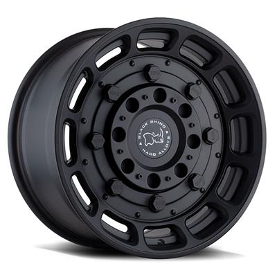 Black Rhino Warthog Matte Black Wheels - S3864