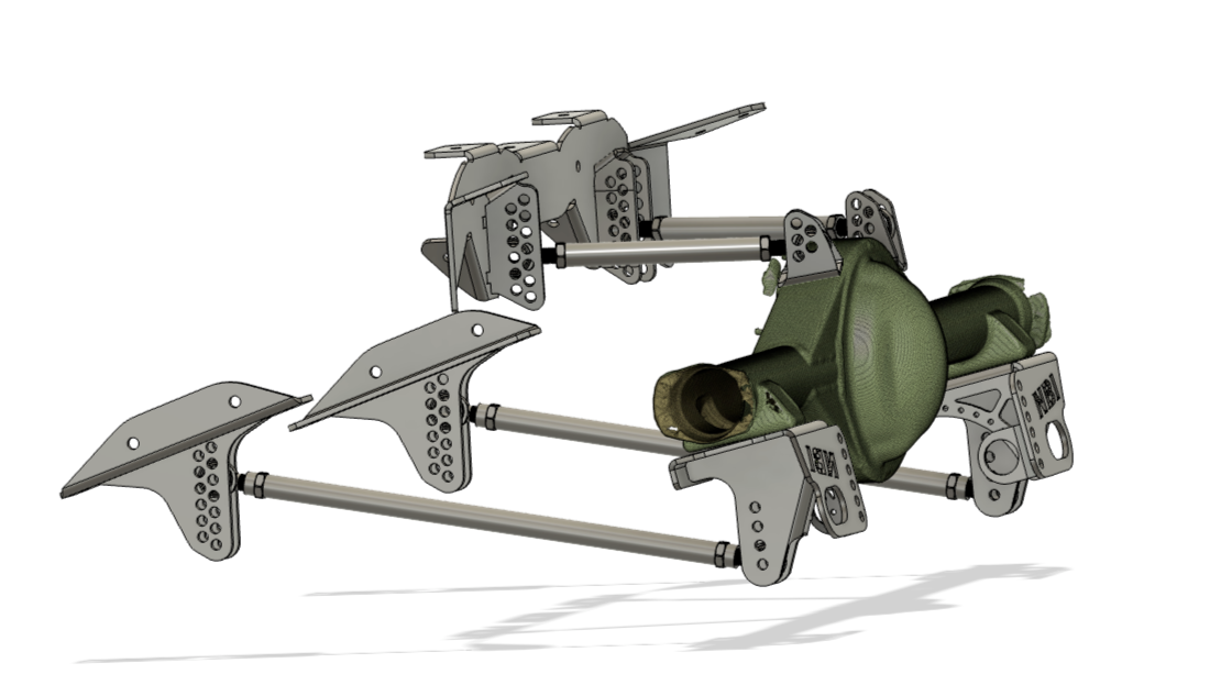 Bolt In S10 4-Link "Basic Kit" Welded - image 3