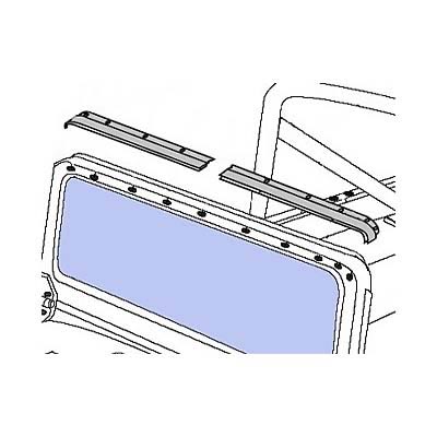 Bestop Windshield Channels - 5120601