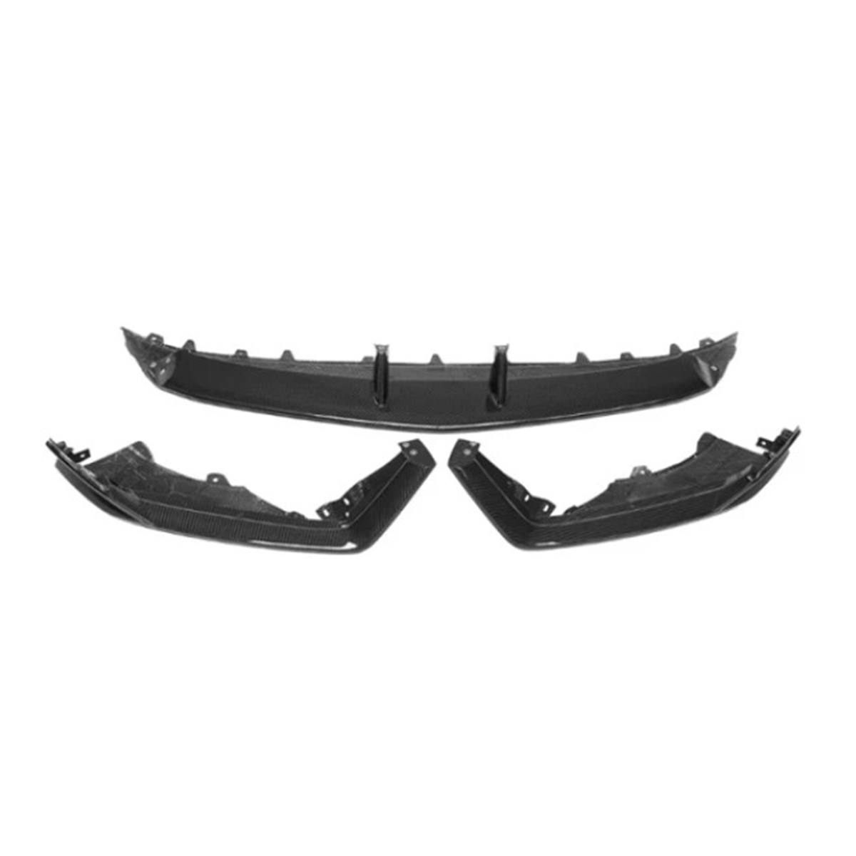 Bull Boost AX Style Dry Carbon Fiber Front Splitter Lip for Lamborghini Urus - image 2