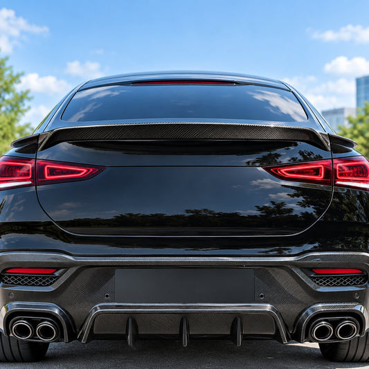 Bull Boost BRS Style Carbon Fiber Trunk Spoiler for Mercedes Benz GLE Coupe C167