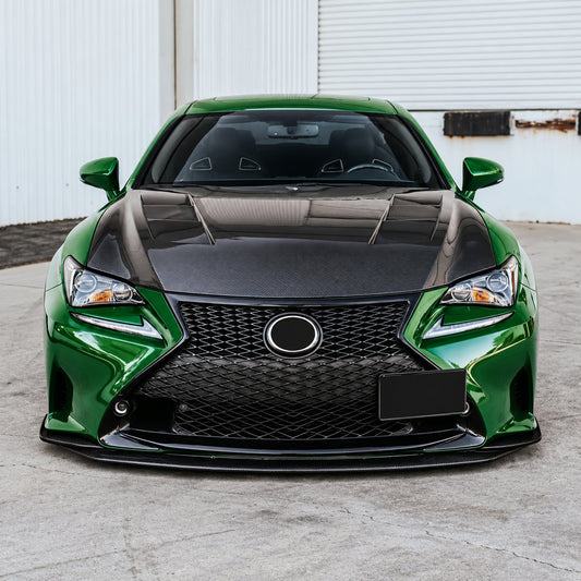 Bull Boost Carbon Fiber Vented Engine Hood for Lexus RC