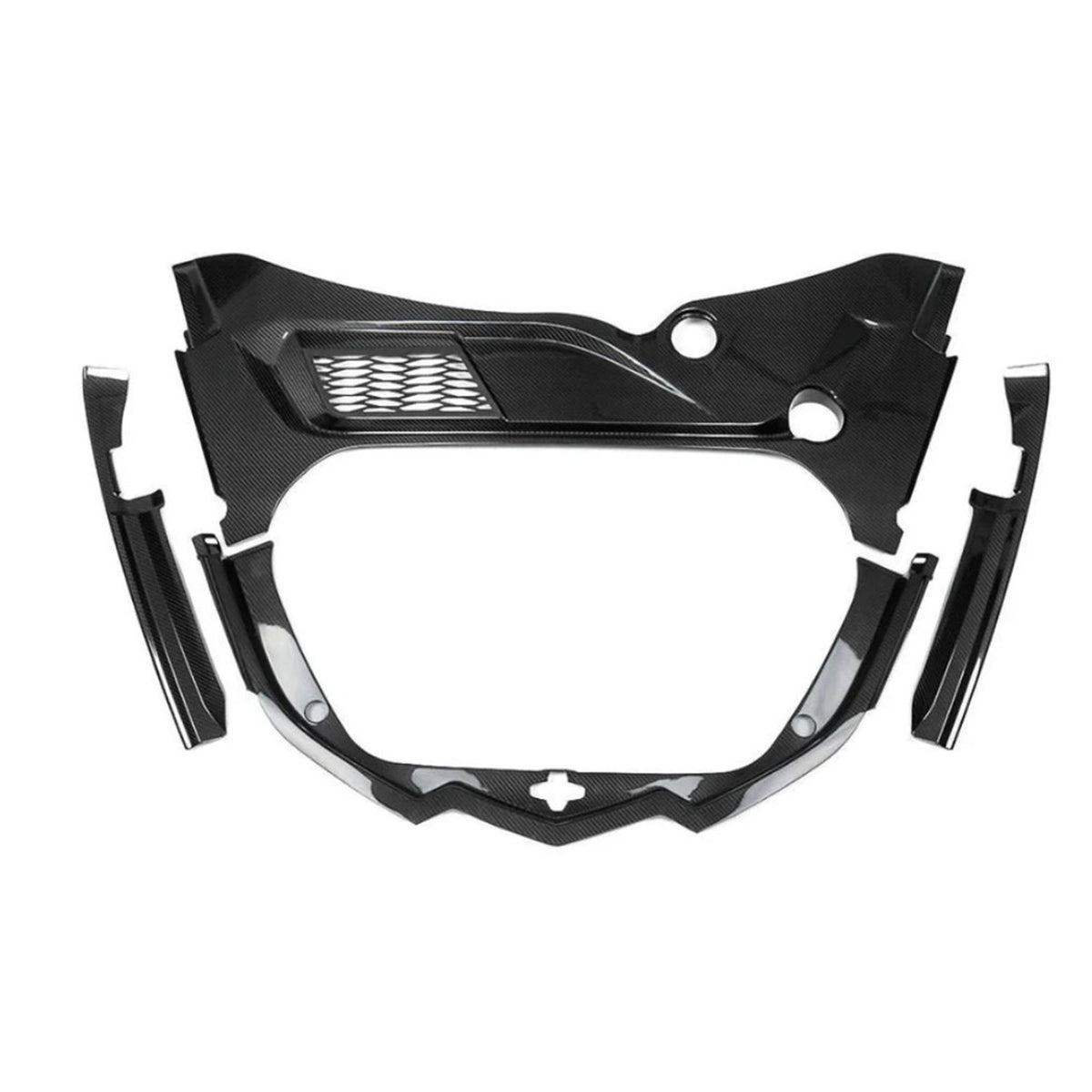 Bull Boost Dry Carbon Fiber Front Frunk Cover Trim Replacement for Chevrolet Corvette C8 Z06 Z51 Stingray - image 2