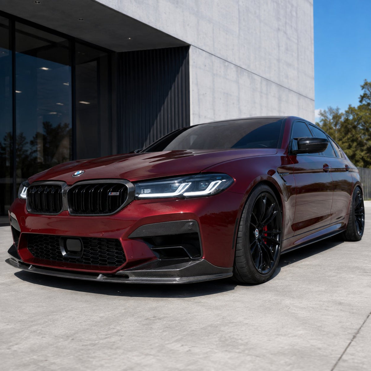 Bull Boost Dry Carbon Fiber Front Lip (OEM Mount) for BMW G80 M3 G82 G83 M4 - image 2