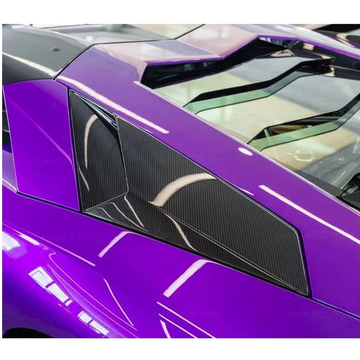 Bull Boost Dry Carbon Fiber Rear Air Intake for Lamborghini Aventador LP700 LP720