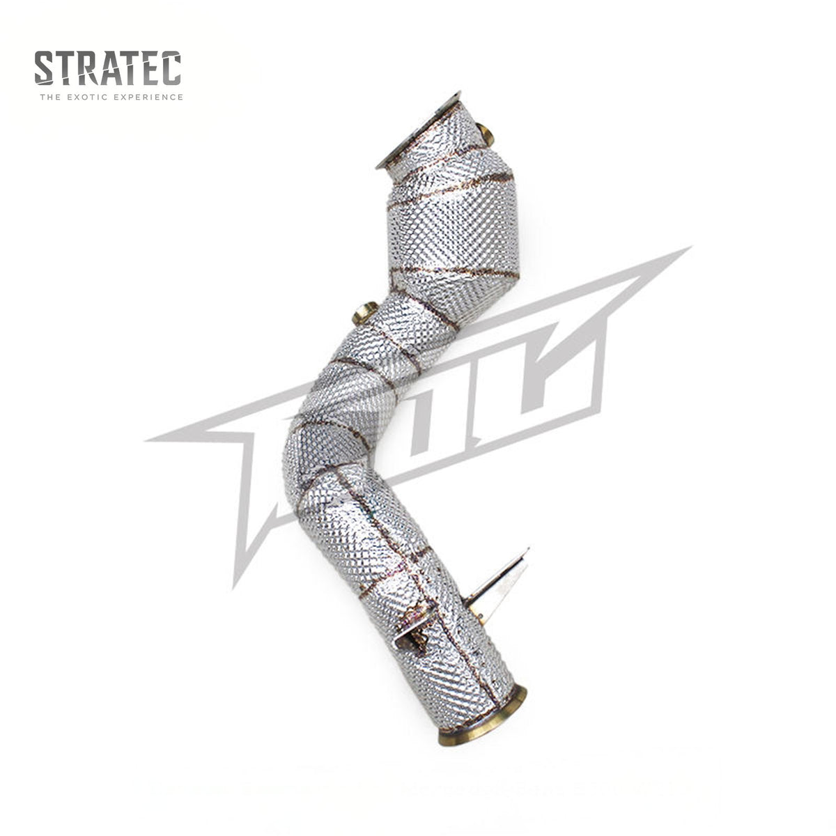 Bull Boost High Flow Catted Downpipe for Mercedes Benz E200 E300 W213 C238 2.0T - image 2