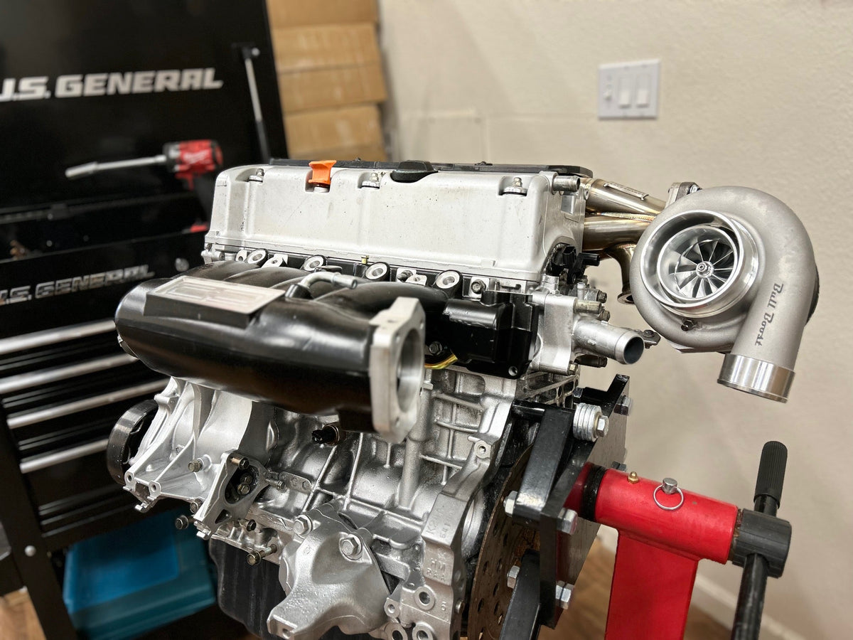 Bull Boost K Series Sidewinder Manifold K20 K24 T4 .82 Dual Ball Bearing Turbo K Swap Kit EG EK Civic Integra DC2 RSX EP3 - image 2