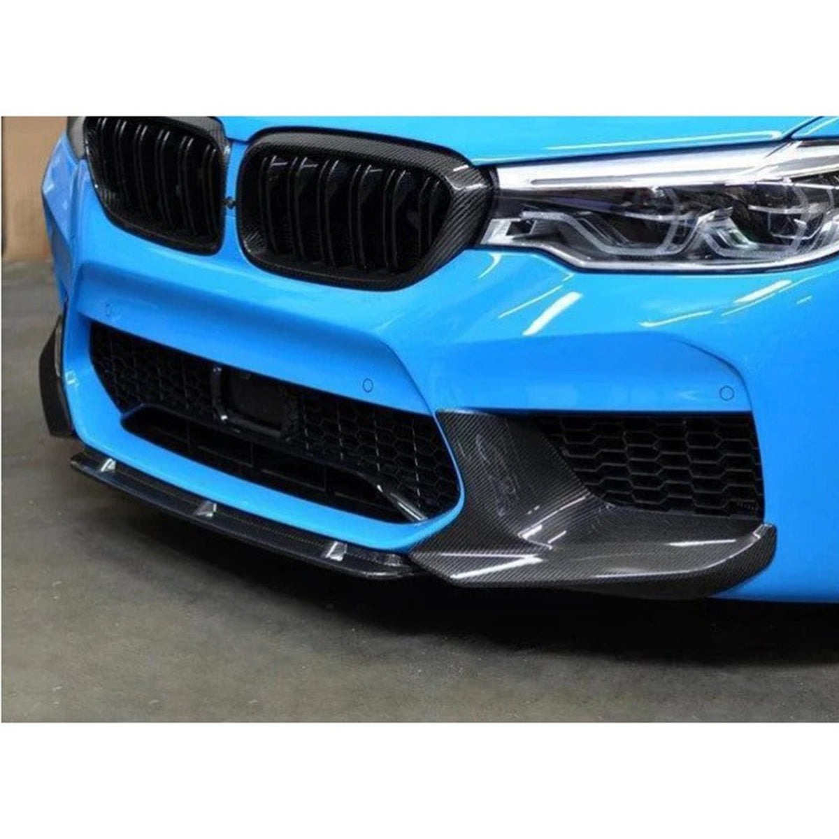 Bull Boost MP Style Carbon Fiber Front Lip for BMW F90 M5v