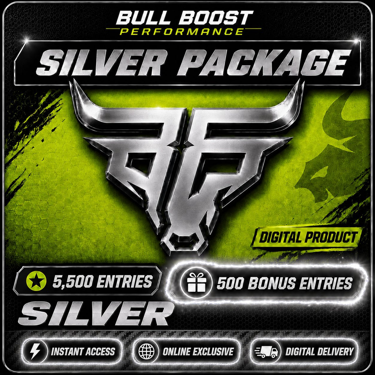 Bull Boost Silver Quick 5500 Entries