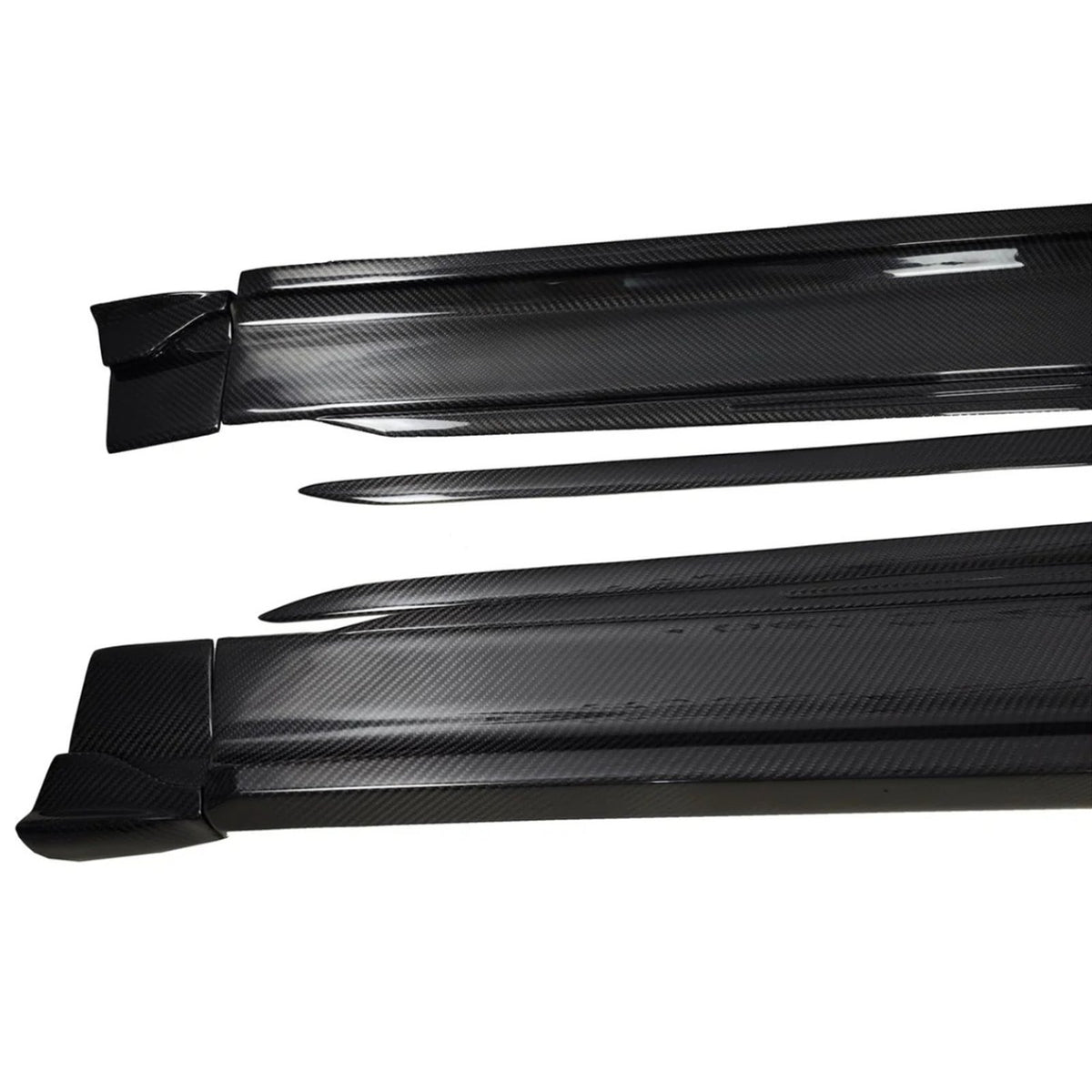 Bull Boost TS Style Dry Carbon Fiber Side Skirts for Lamborghini Urus - image 3