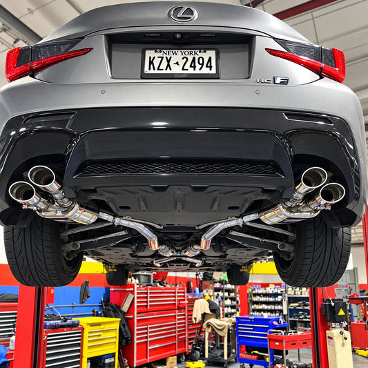 Bull Boost Valved Catback Exhaust System for Lexus RC F 5.0L