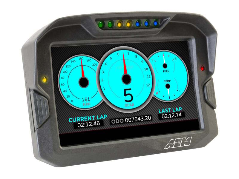 AEM CD-7 Non Logging Race Dash Carbon Fiber Digital Display (CAN Input Only) 30-5700