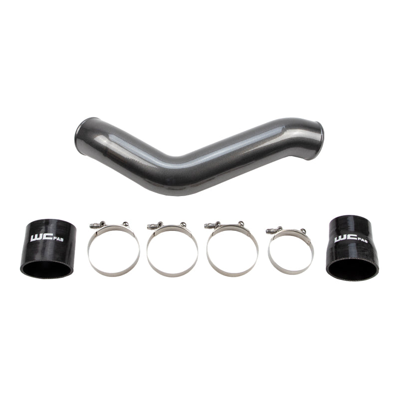Wehrli 19-24 Cummins 6.7L Driver Side 3.5in Intercooler Pipe - Kiwi Green