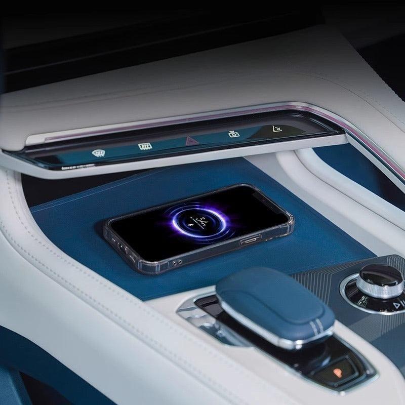 EVSTITAN Water Cups, Door And Center Console Anti-Slip Mats