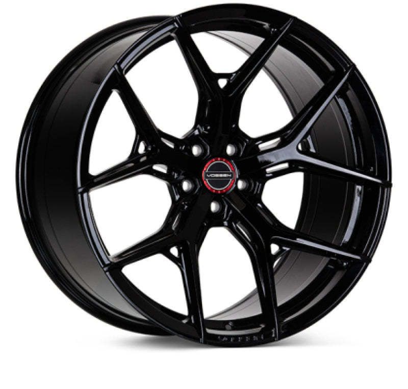 Vossen HF-5 19x10.5 - 5x114.3 - ET45 - Deep Face - 73.1 - Gloss Black Wheel
