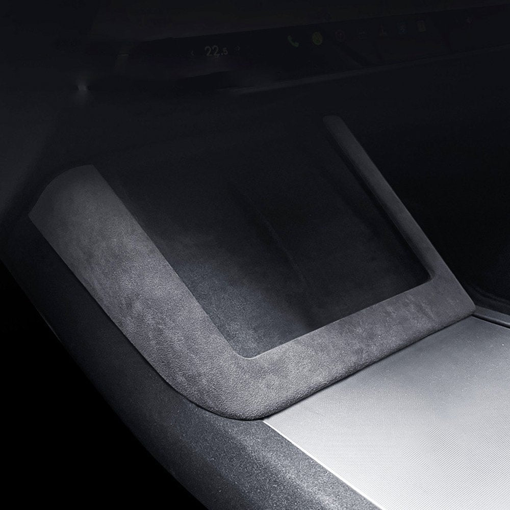 Tesery Center Console Wireless Charger Cover Trim for Model 3 Highland & Model Y Juniper