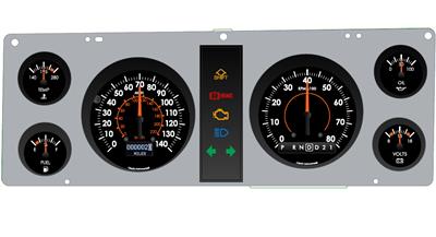 Classic Instruments 1982-85 S-10 Chevy Truck Package Gauge Sets - CT82DVSW