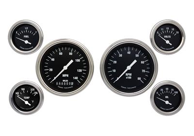 Classic Instruments Hot Rod Series Gauge Sets - HR01SLF