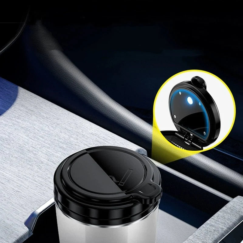 Tesery Coffee Mug Ashtray with Light for Tesla