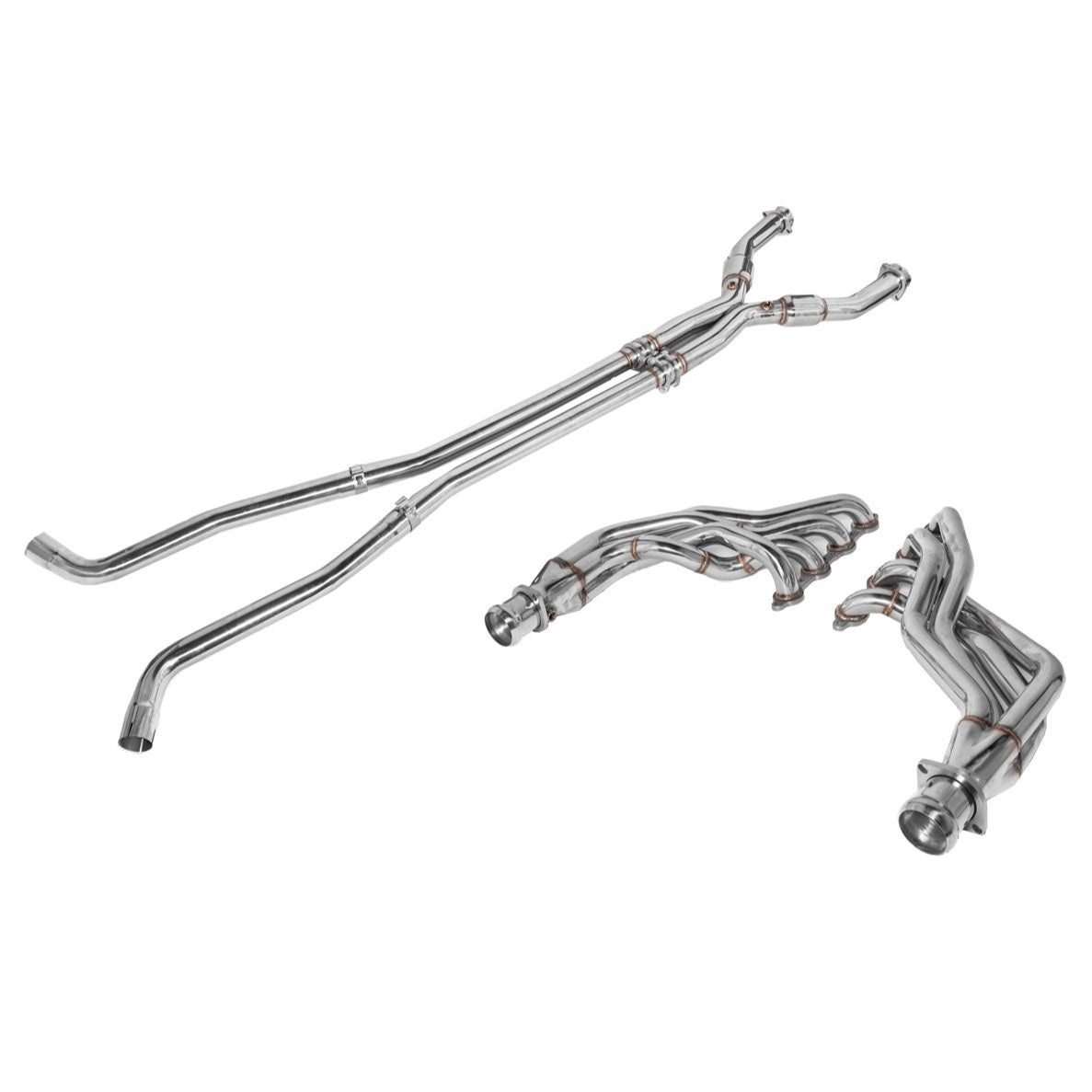 2009-2014 Cadillac CTS-V Long Tube Headers & Resonated Mid Pipe