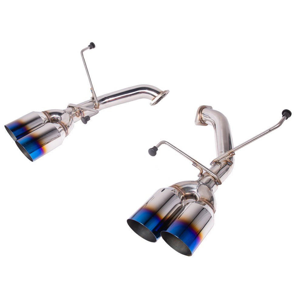 2022-Present Subaru WRX Muffler Delete Axle Back Burnt Tips Exhaust