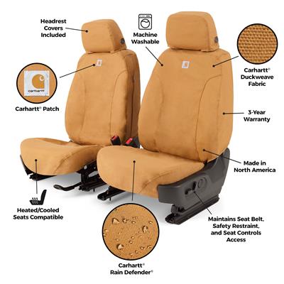 Covercraft Carhartt Seatsaver Brown