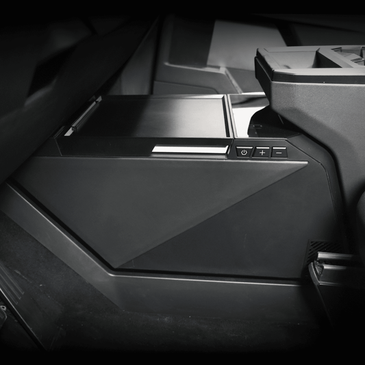 CyberGearco 18L Center Console Floor Refrigerator for Cybertruck