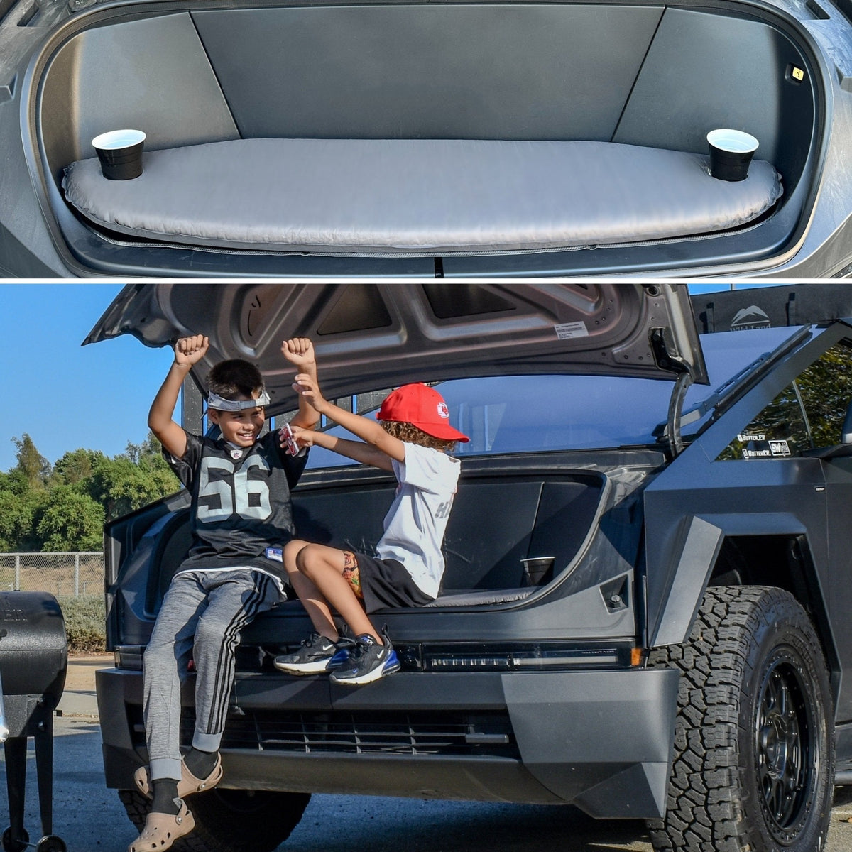 CyberGearco Tesla Cybertruck Inflatable Air Mattress & Self-inflating cushion - image 2