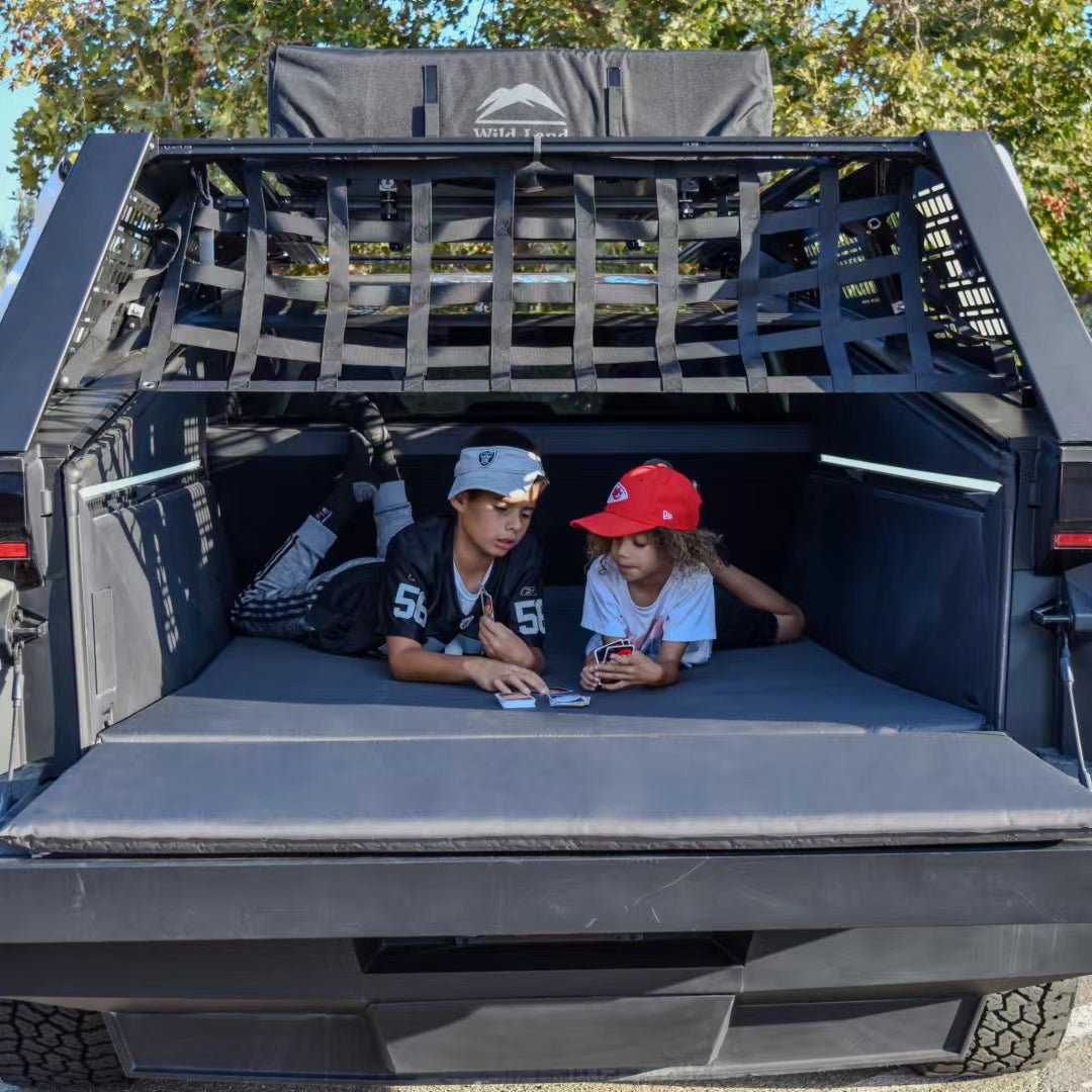 CyberGearco Tesla Cybertruck Inflatable Air Mattress & Self-inflating cushion