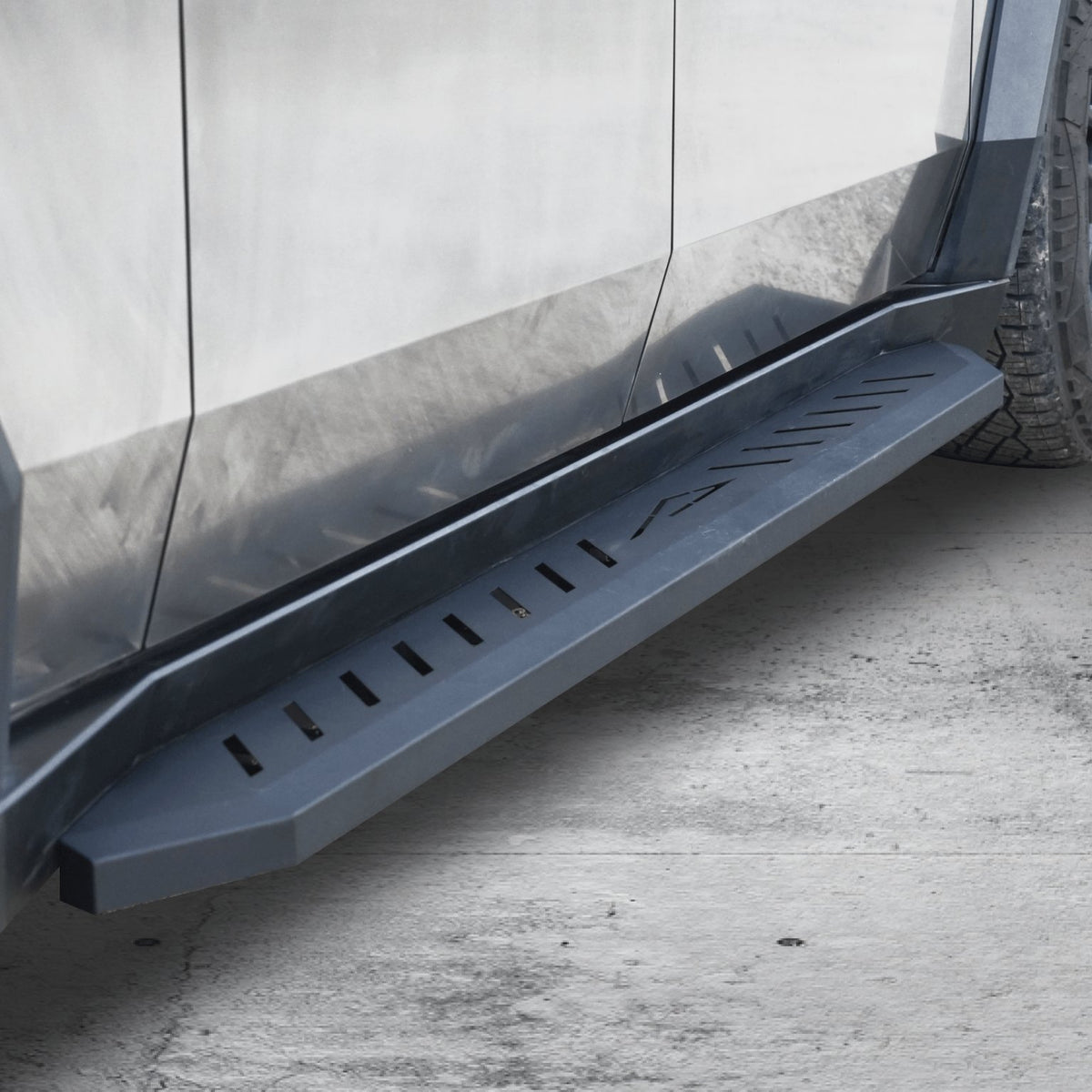 CyberGearco Tesla Cybertruck Running Board Set Nerf Bars Side Steps