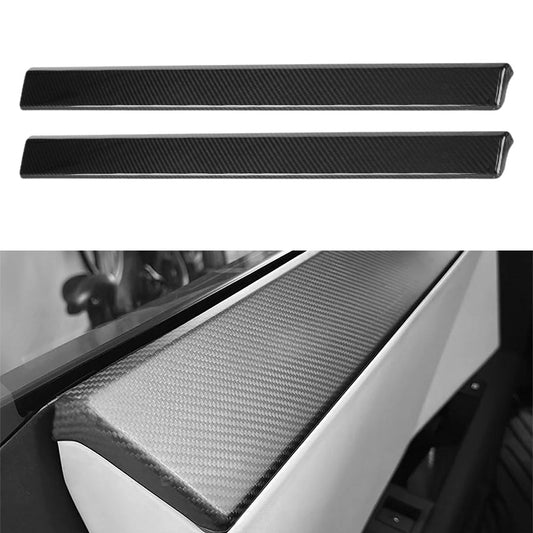 Tesery Cybertruck Carbon Fiber Door Panel Covers 4 Packs