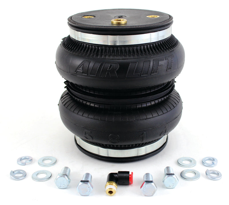 Air Lift AIRLIFT Replacement Air Spring - Loadlifter 5000 Ultimate Bellows Type w/ inte