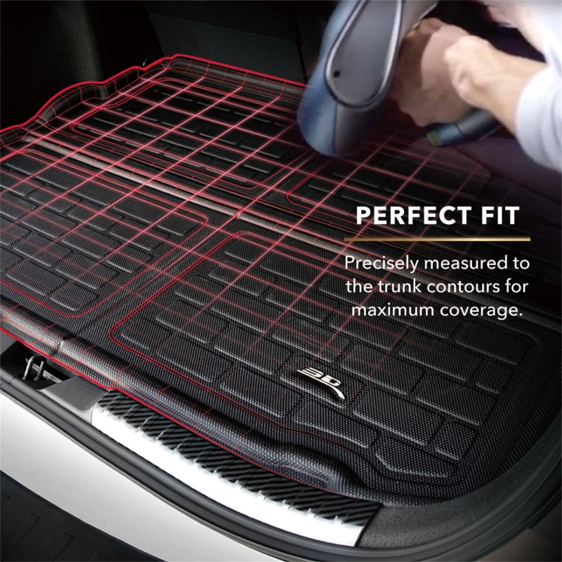 3D MAXpider 2009-2019 Ford Flex Kagu Cargo Liner - Black M1FR0211309