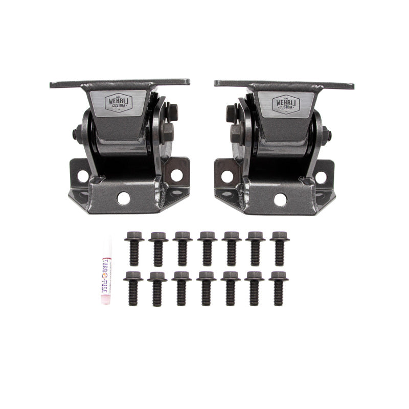 Wehrli 11-16 GM Duramax LML Heavy Duty Engine Mount - Illusion Blueberry