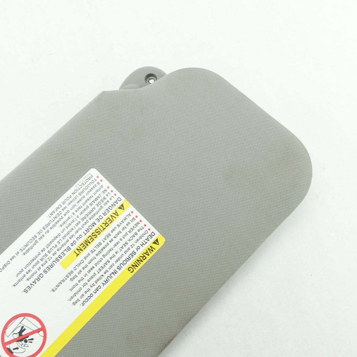 Damage 2006 2007 2008 2009 Pontiac Torrent Driver Left Sunvisor Sun Visor - image 3